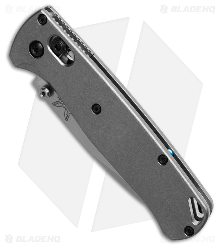 Flytanium Titanium Scales + Benchmade Bugout Knife (Satin)