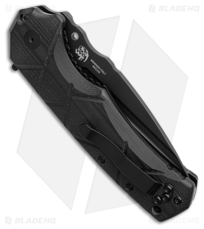 Fox Knives URO Black G-10 Drop Point Black Niolox