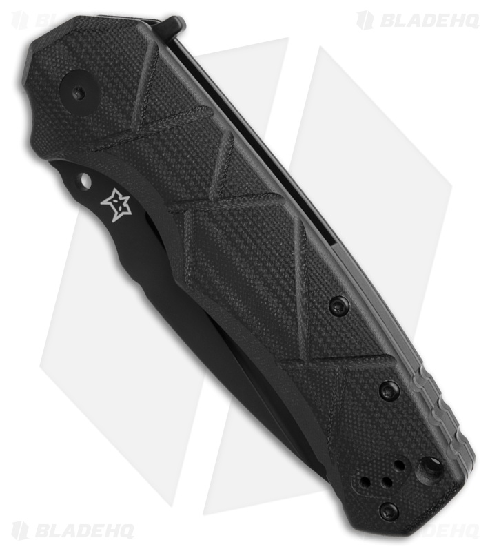 Fox Knives URO Black G-10 Drop Point Black Niolox