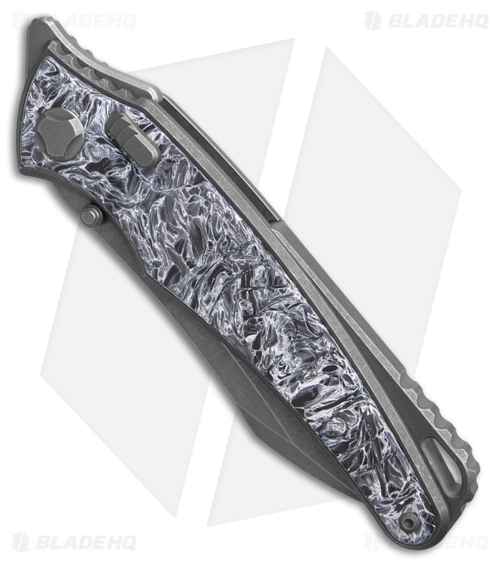 G&G Hawk Custom Talon Flipper Knife Carbon Fiber- Dark Matter Polar