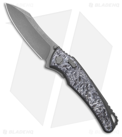 G&G Hawk Custom Talon Flipper Knife Carbon Fiber- Dark Matter Polar
