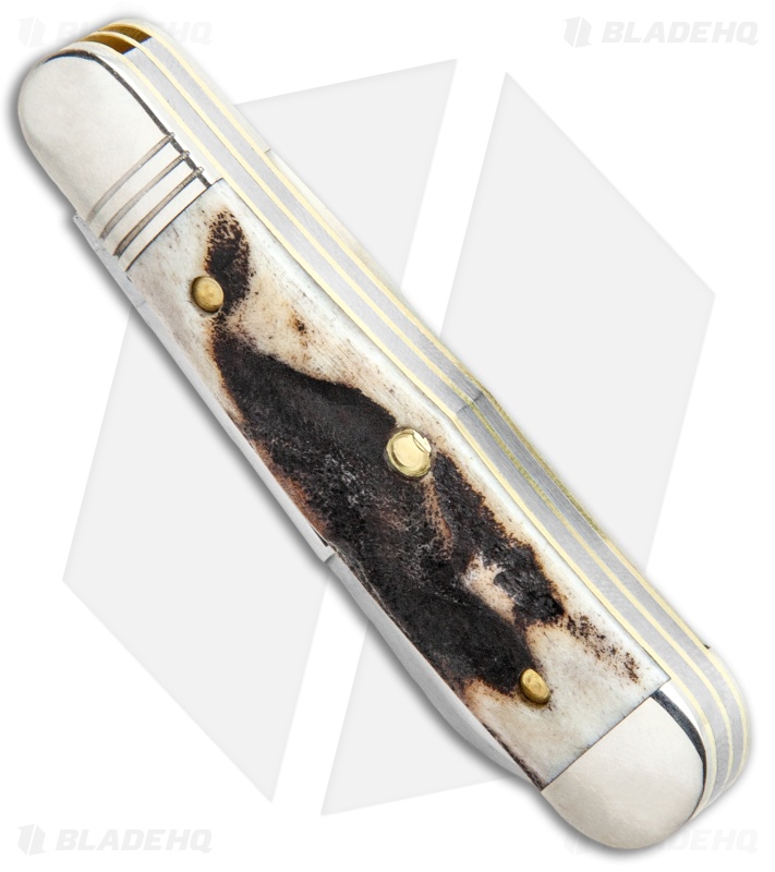 GEC #06 Northfield UN-X-LD Pemberton Pocket Knife 2.75" Sambar Stag 062219