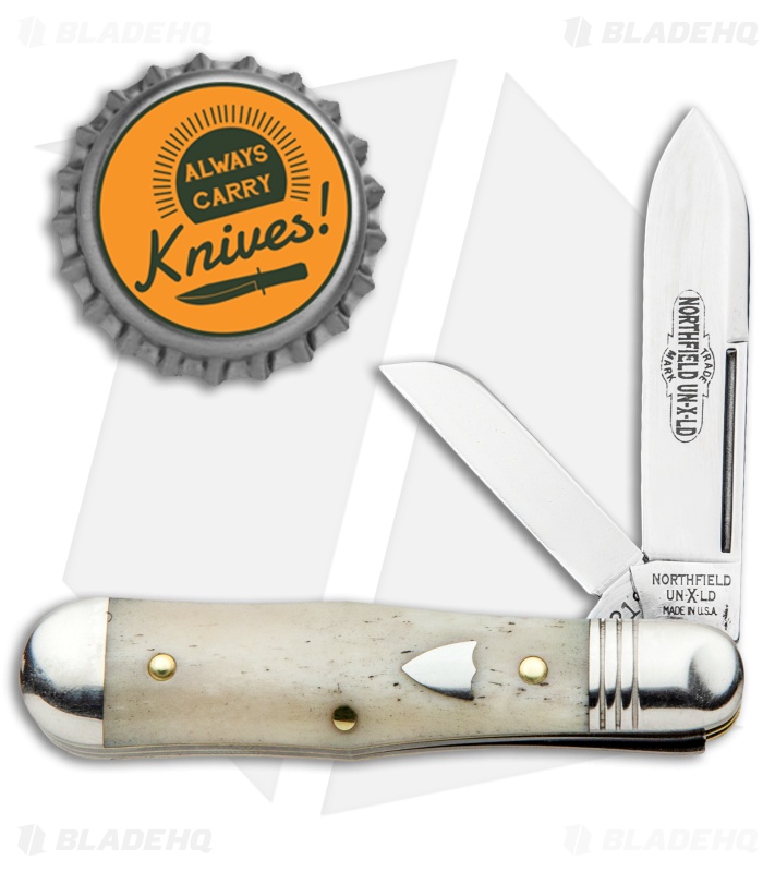 GEC #06 Northfield UN-X-LD Pemberton - Pocket Knife | White Bone