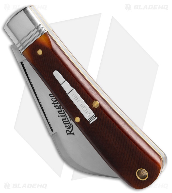 GEC/Remington The One That Got Away Knife Brown Bone Satin