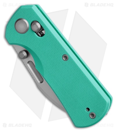 GEO Knife Belluf Crossbar Lock Knife Tiffany Blue G-10 (2.4" SW M390)