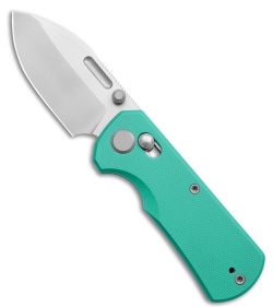 GEO Knife Belluf Crossbar Lock Knife Tiffany Blue G-10 (2.4" SW M390)