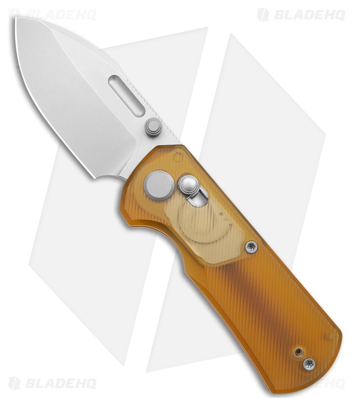 GEO Knife Belluf Crossbar Lock Knife Ultem (2.4" SW M390)
