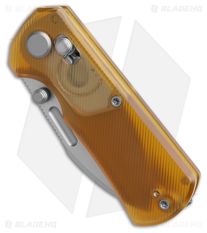 GEO Knife Belluf Crossbar Lock Knife Ultem (2.4" SW M390)