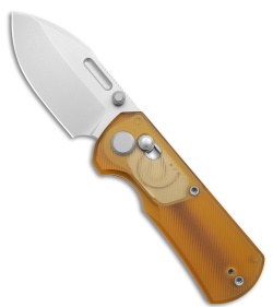 GEO Knife Belluf Crossbar Lock Knife Ultem (2.4" SW M390)