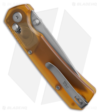 GEO Knife Blaze Tanto Crossbar Lock Knife Ultem (3.3" SW M390)
