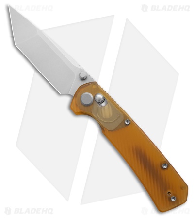 GEO Knife Blaze Tanto Crossbar Lock Knife Ultem (3.3" SW M390)