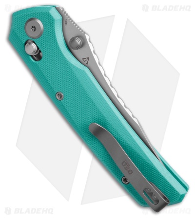 GEO Knife Cirex Crossbar Lock Knife Robin Blue G-10 (3.5" SW M390)