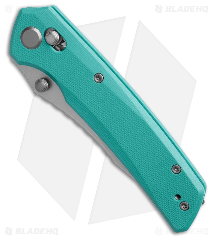 GEO Knife Cirex Crossbar Lock Knife Robin Blue G-10 (3.5" SW M390)