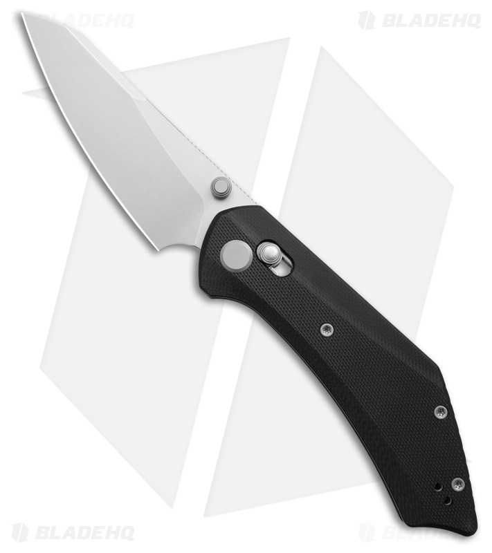 GEO Knife DIVID Crossbar Lock Knife Black G-10 (3.3" SW M390)