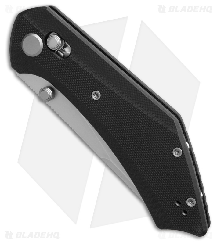 GEO Knife DIVID Crossbar Lock Knife Black G-10 (3.3" SW M390)