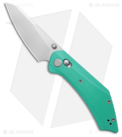 GEO Knife DIVID Crossbar Lock Knife Robin Blue G-10 (3.3" SW M390)
