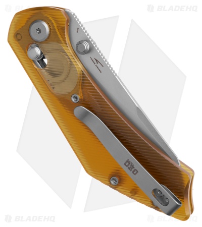 GEO Knife DIVID Crossbar Lock Knife Ultem (3.3" SW M390)