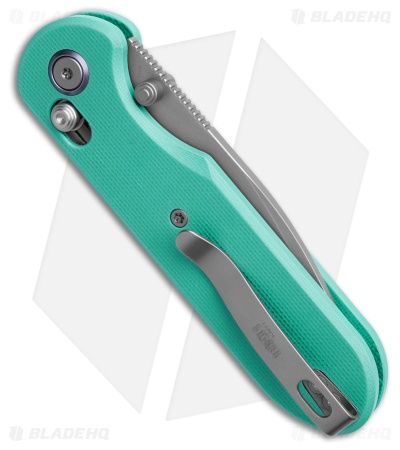GEO Knife Ethereal Cutter Drop Point Knife Robin Blue G-10 (3" SW)