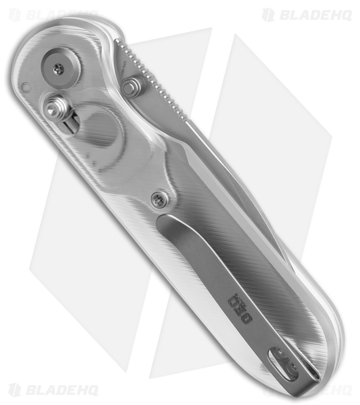 GEO Knife Ethereal Cutter Drop Point Crossbar Lock Knife Lexan
