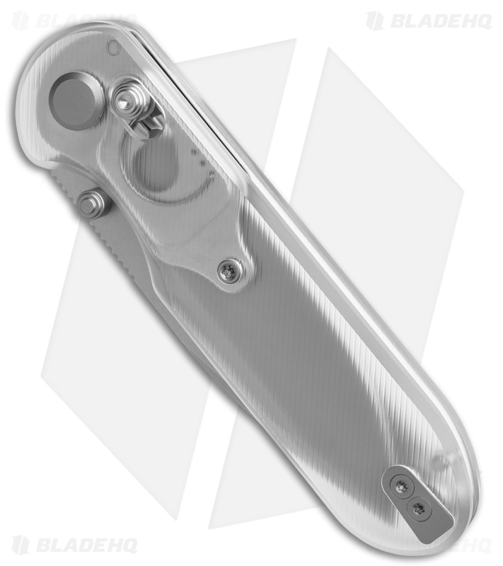 GEO Knife Ethereal Cutter Drop Point Crossbar Lock Knife Lexan (3" SW S90V)