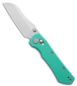 GEO Knife Komodo Crossbar Lock Knife Tiffany Blue G-10 (3.1" SW M390)
