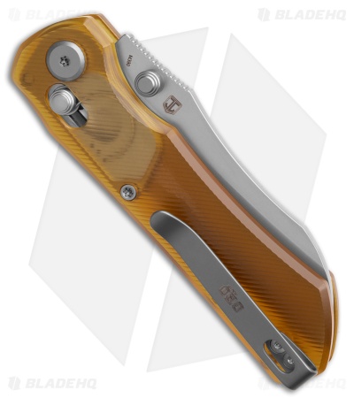 GEO Knife Komodo Crossbar Lock Knife Ultem (3.1" SW M390)