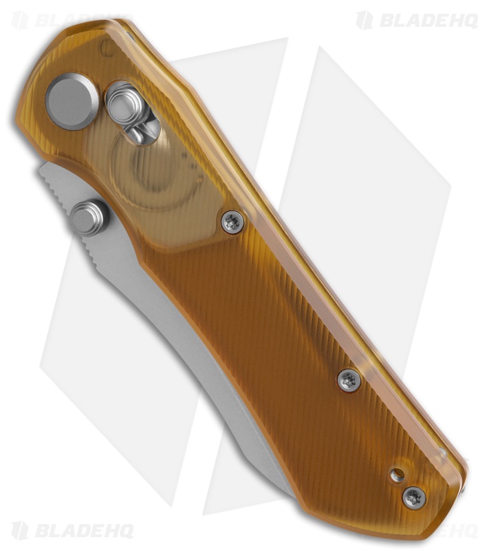 GEO Knife Komodo Crossbar Lock Knife Ultem (3.1" SW M390)