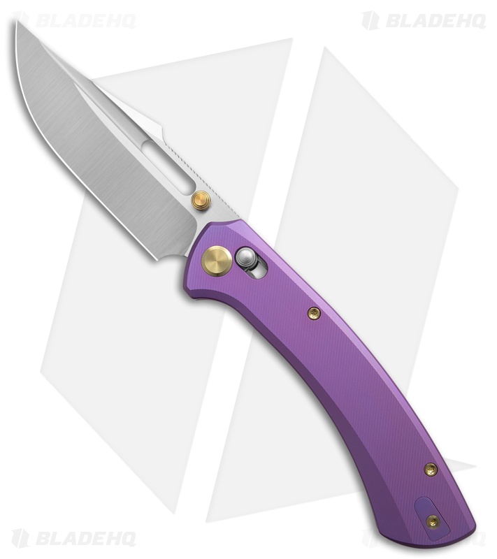 GEO Knife Strix | Purple Titanium | Satin M390