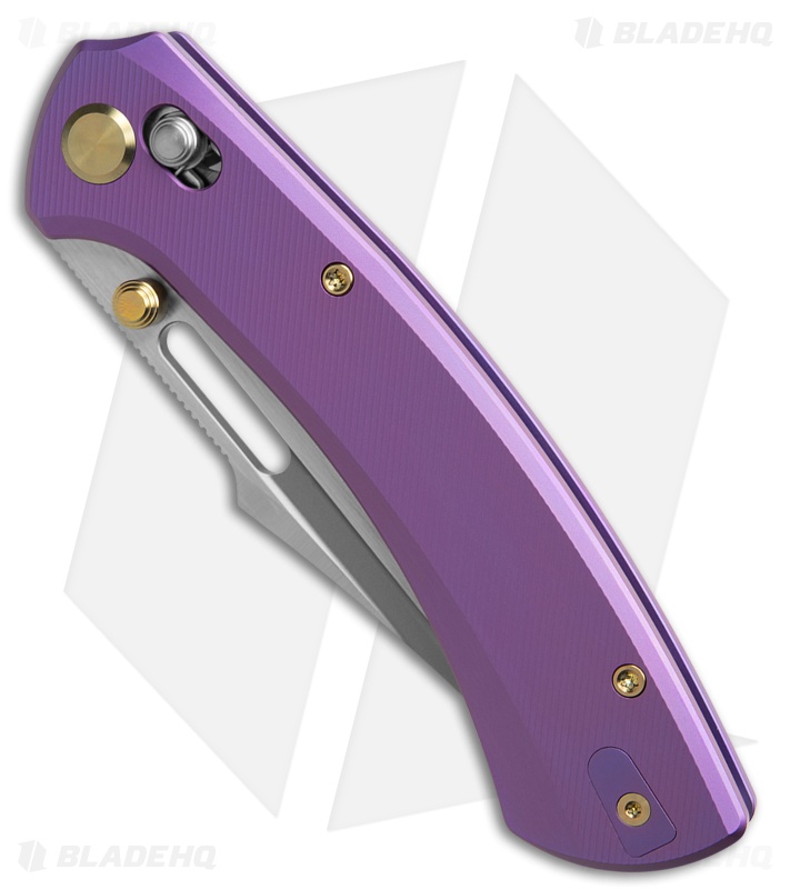 GEO Knife Strix | Purple Titanium | Satin M390