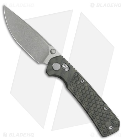 GEO Knife Blaze Crossbar Lock Knife Tiger Stripe Flamed Titanium (3.3" SW)