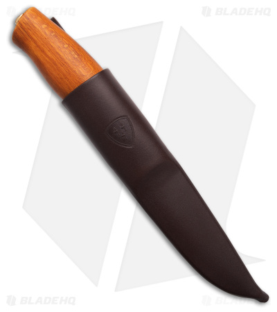 Helle Knives Skog Fixed Blade Knife Beechwood (3" Satin) 