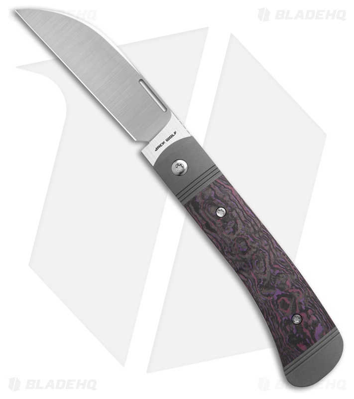 Jack Wolf Diamondback Jack Knife FatCarbon Purple Haze Satin
