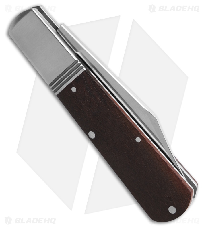 Jack Wolf Knives Gateway Barlow Knife Rosewood Satin
