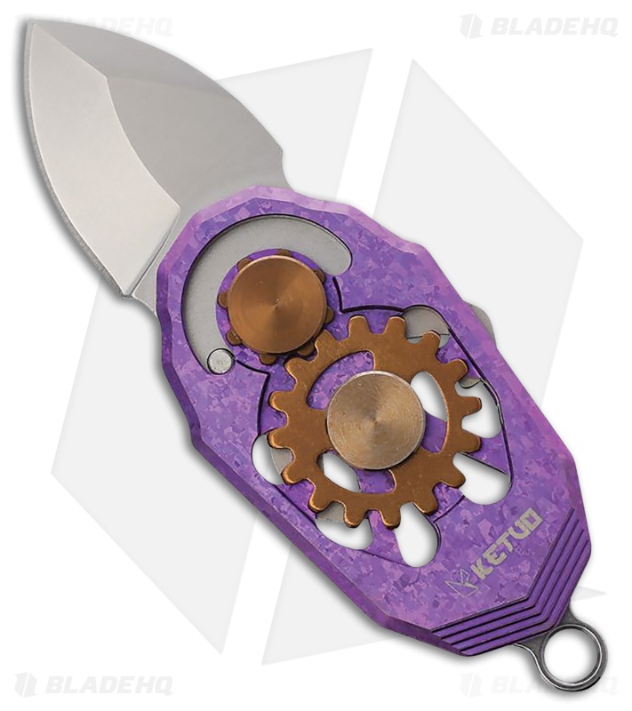 Kiton シルク　セッテピェゲ Ketuo Beetle | Crystalized Purple Titanium