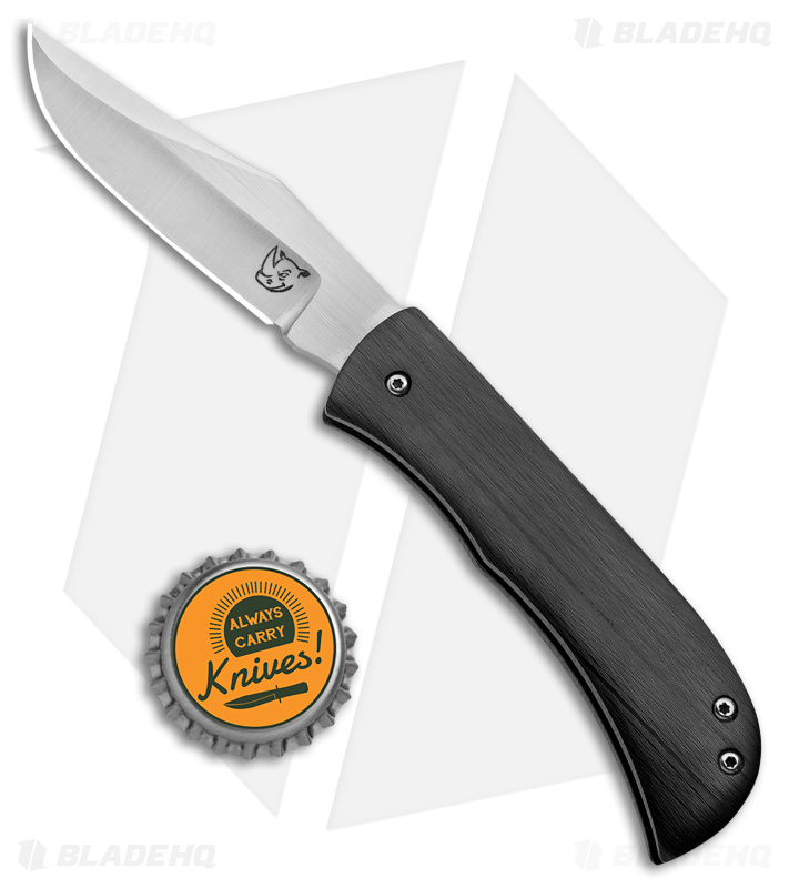 KM Designs Custom Slip Joint End Cut Carbon Fiber w/ CF Spring (2.75" Satin)