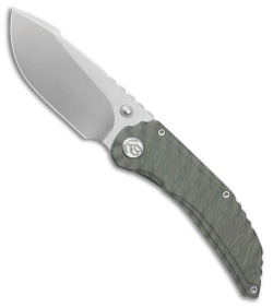 KB Knives Snorri Frame Lock Knife Flame Titanium (3.5" Silver Bead Blast)