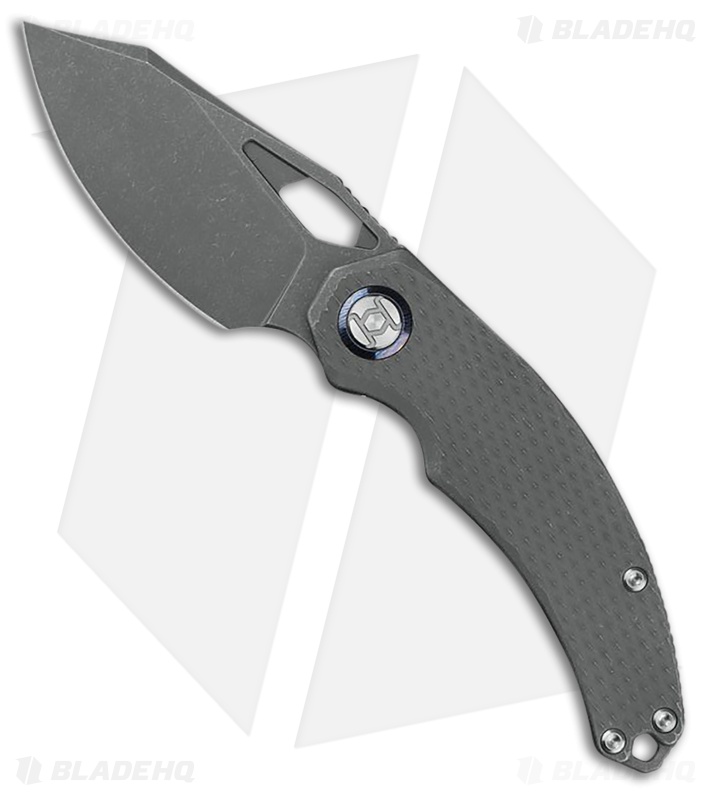 Kunwu Knives Compadre Frame Lock Knife SW Titanium (3" SW Vanax)