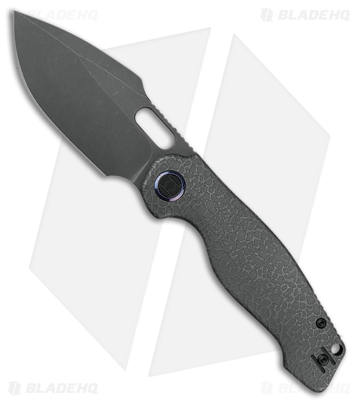 Kunwu Knives Gringo Frame Lock Knife SW Honeydew Ti (3.7" SW S390)