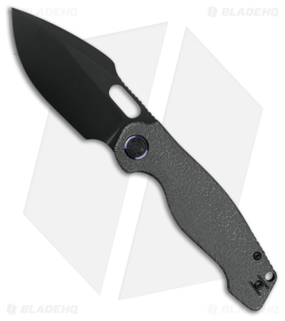Kunwu Knives Gringo Frame Lock Knife SW Honeydew Ti (3.7" DLC S390)