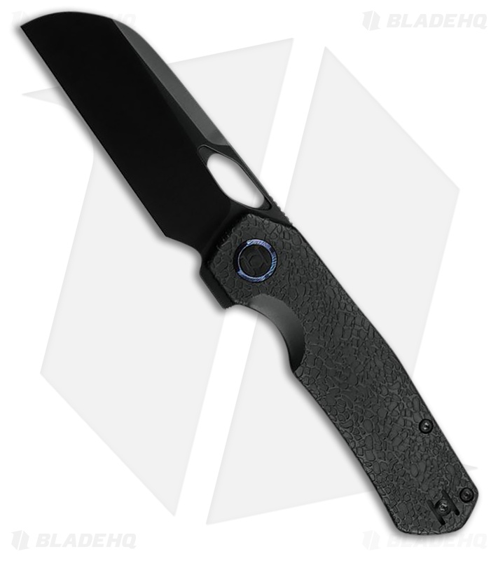 Kunwu Knives S-Tao II Knife Black Honeydew Ti DLC