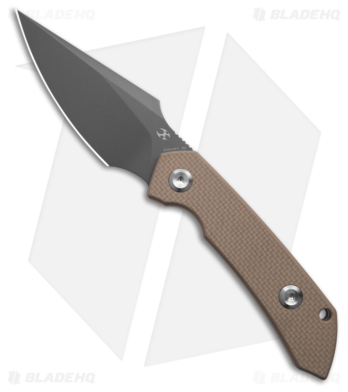 Tenable Knives Fenrir Knife Light Sand G-10 Gray