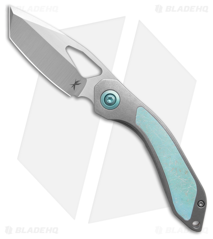 Keanison Knives Bull Terrier Tar Heel Blue Westinghouse