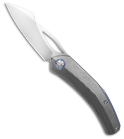 Ketuo Slashley P Gray Titanium Frame Lock (3.25" Satin)