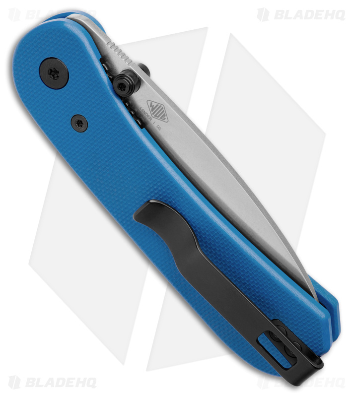 Knafs Co. Lander EDC Knife| Blue G-10 (SW) - Blade HQ