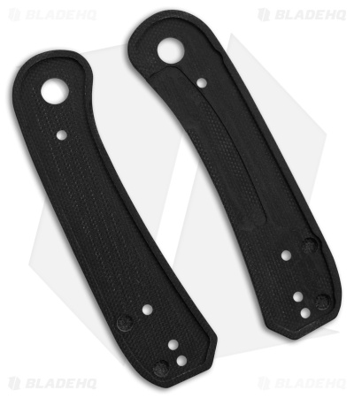KNAFS Lander Knife Scales Black G-10