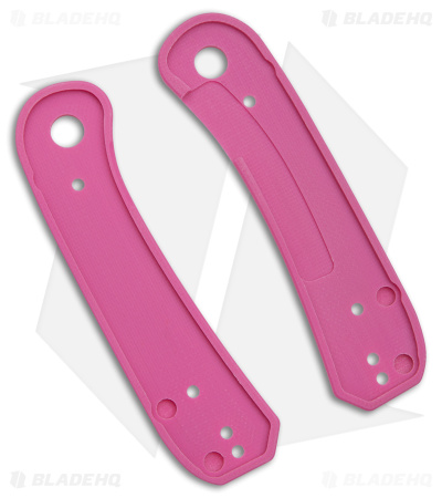 KNAFS Lander Knife Scales Pink G-10