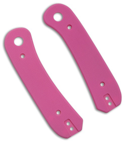 KNAFS Lander Knife Scales Pink G-10