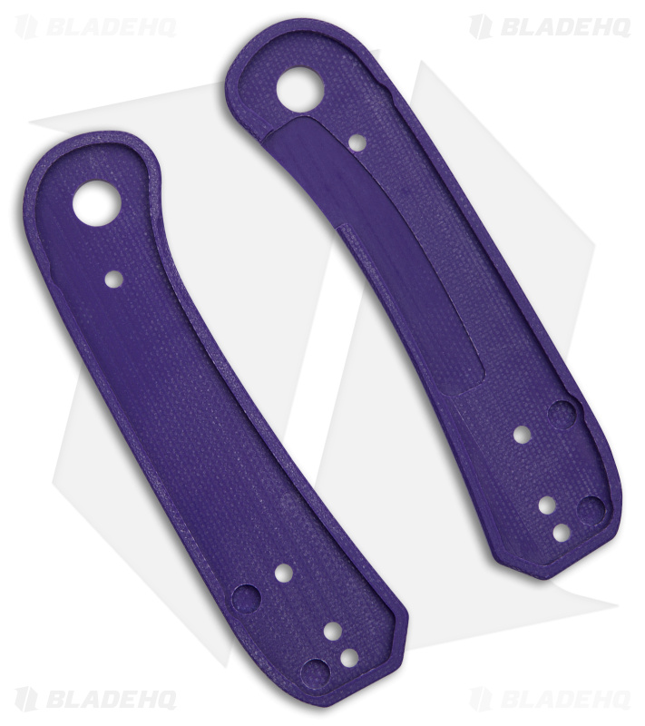 Knafs Co. Lander Scales Purple G-10 - Blade HQ