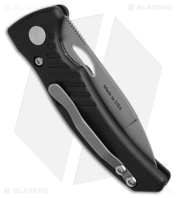 Knives of Alaska Eagle Liner Lock MagnaCut Knife Black G-10 (2.9" Bead Blast)