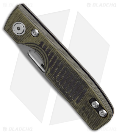 Knives of Alaska Onyx Liner Lock Knife Black/OD Green G-10 (2.6" BB)